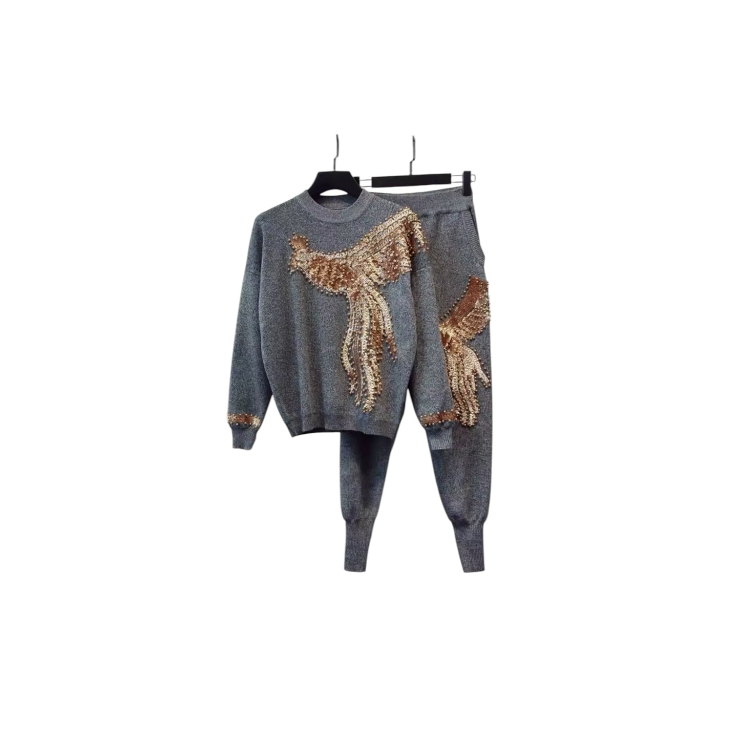 Phoenix Rising Luxury Sequined Lounge Set