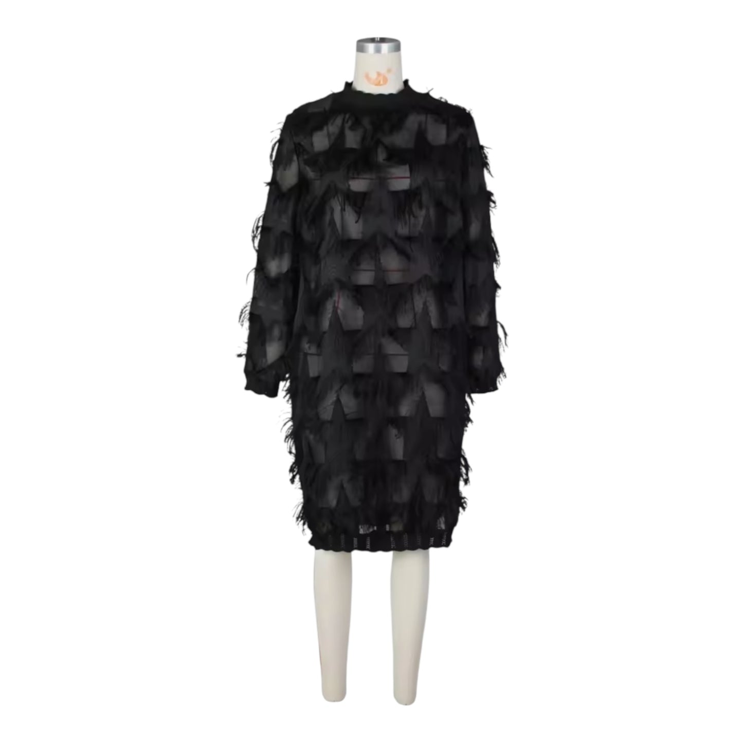 Lizell Luxe Sheer Dress