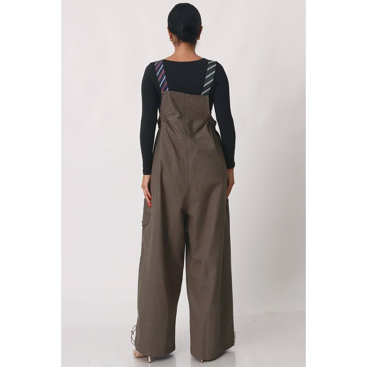London Executive Tie Strap Jumpsuit