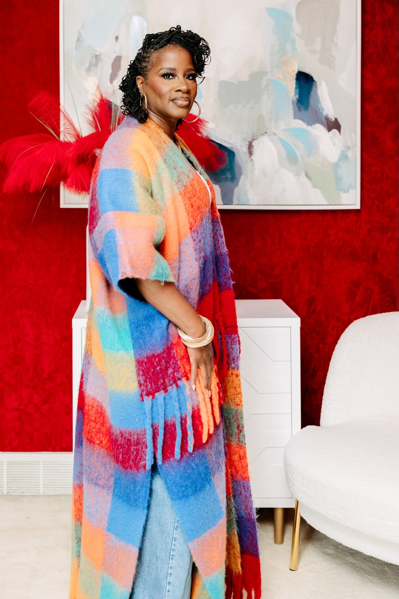 Desert Sunset Kimono Coat