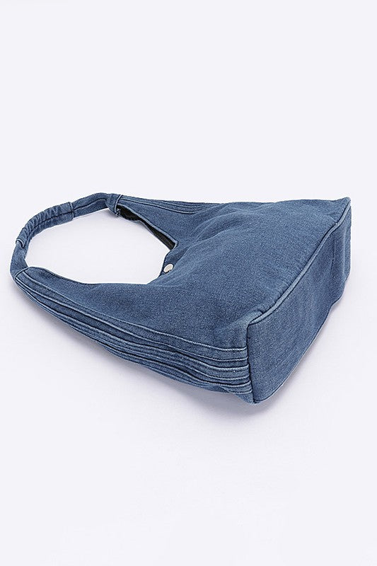 Urban Denim Oversize Hobo Bag