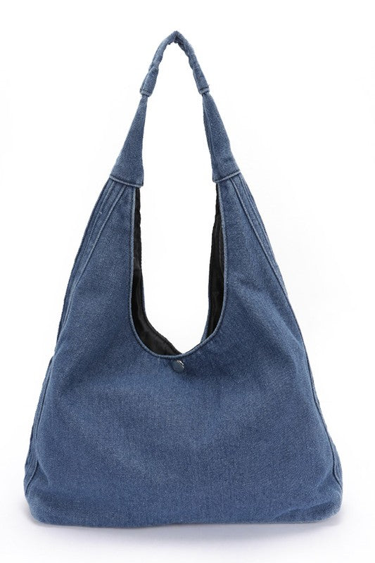 Urban Denim Oversize Hobo Bag