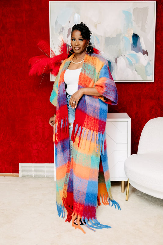 Desert Sunset Kimono Coat