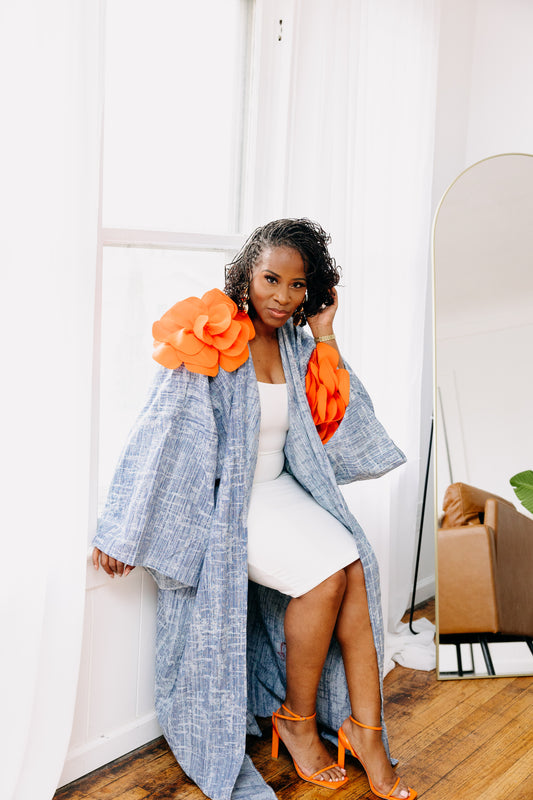Urban Bloom Kimono