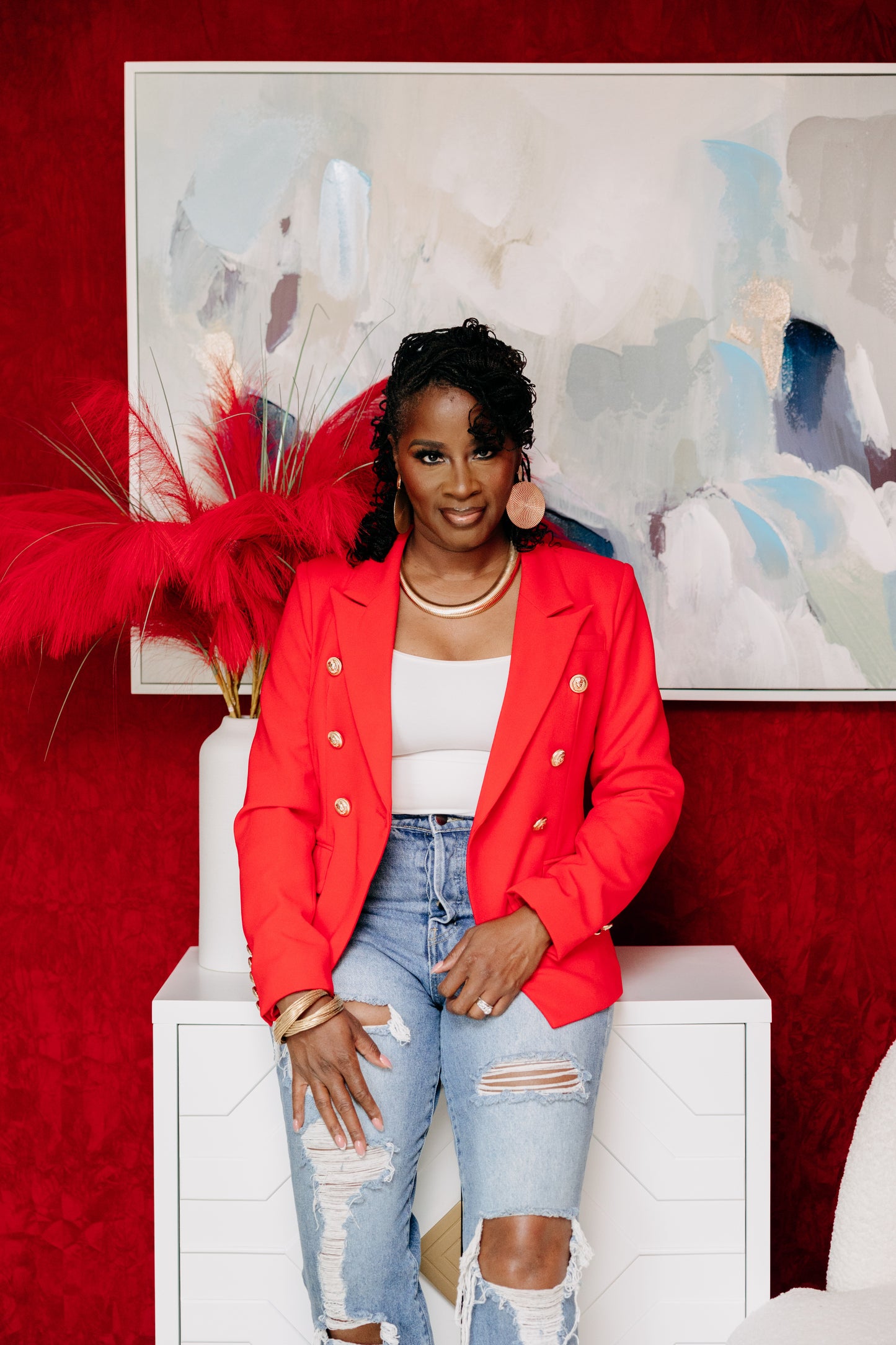 Duchess Double-Breasted Blazer