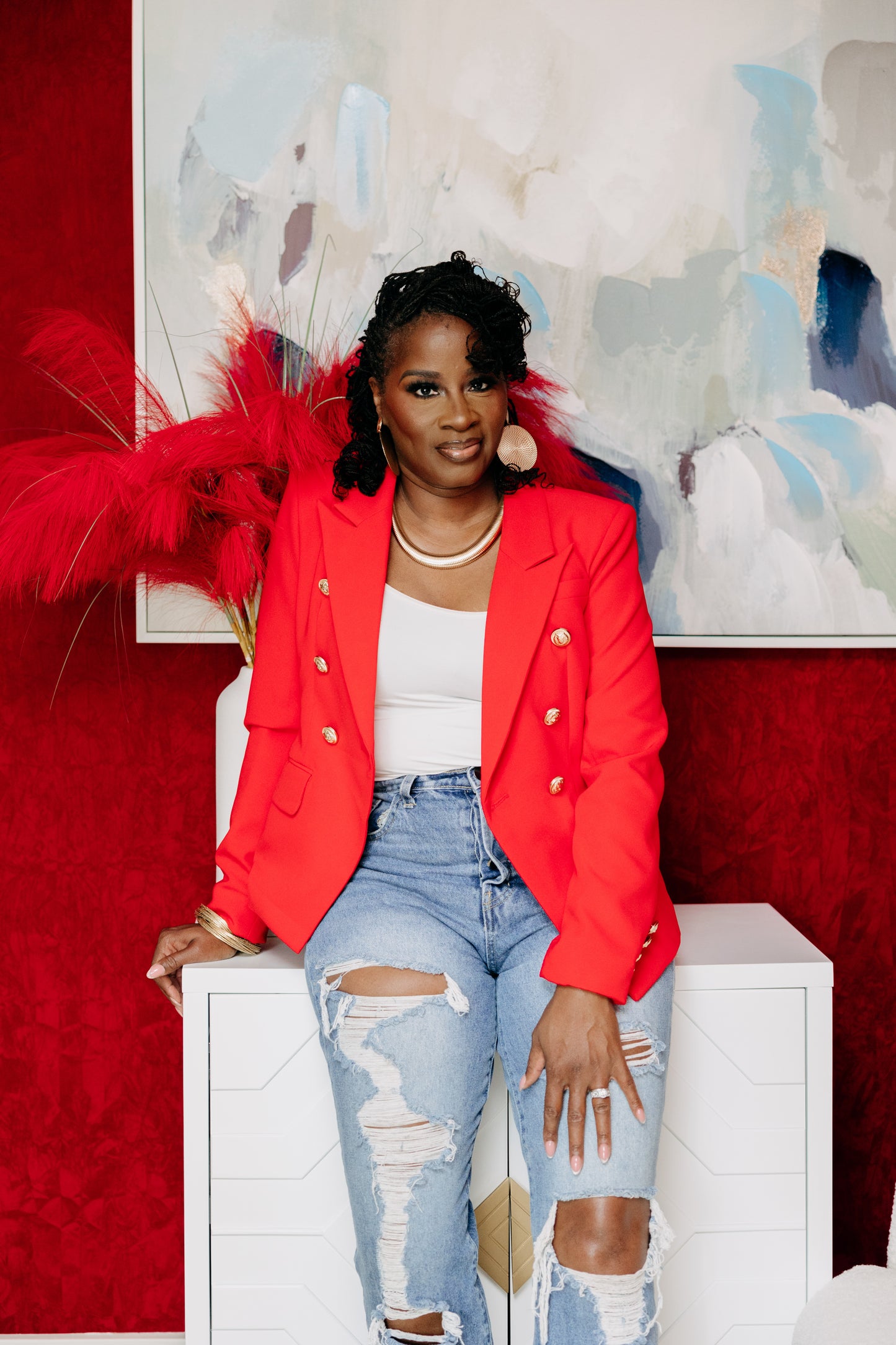 Duchess Double-Breasted Blazer