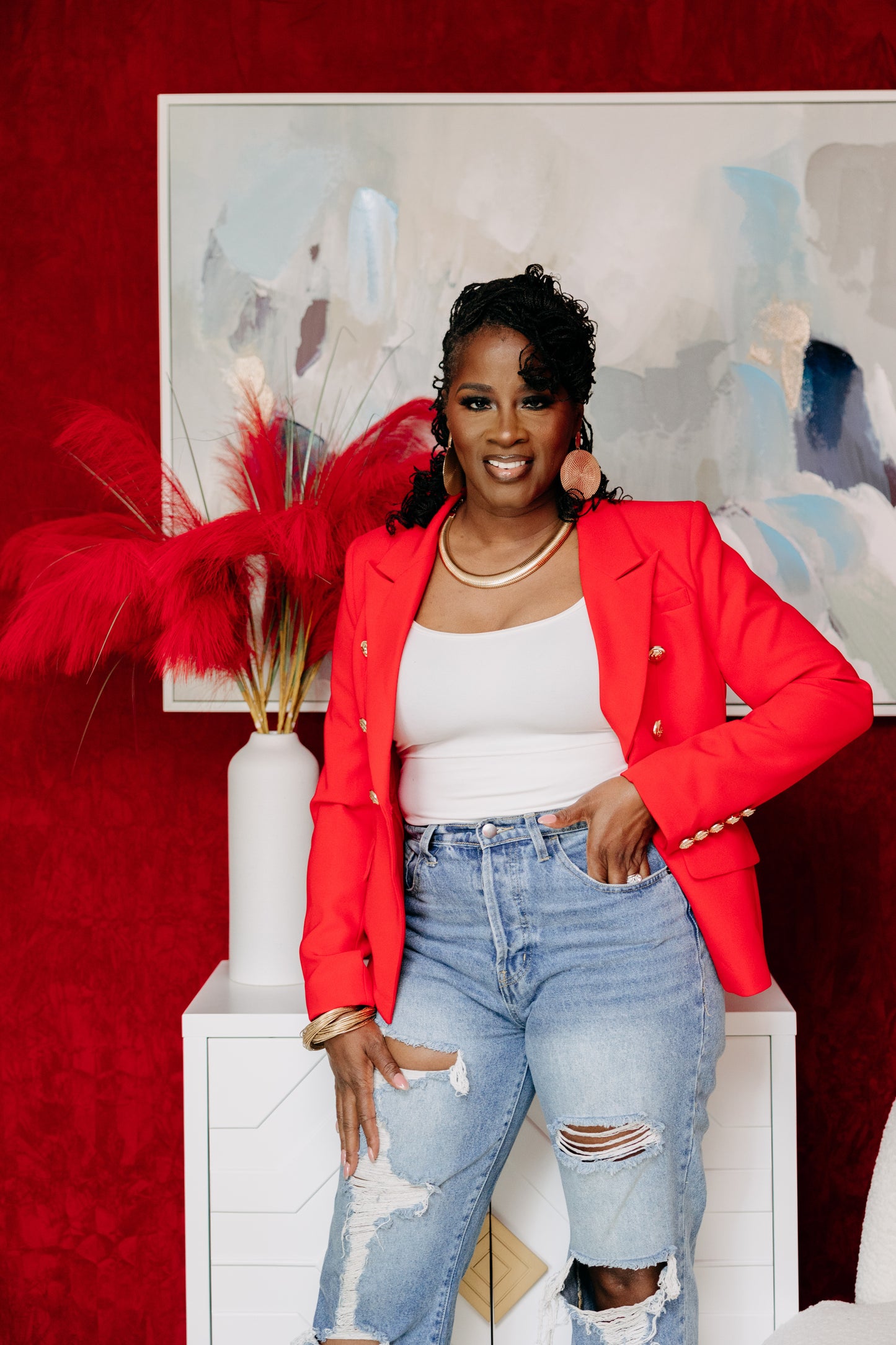 Duchess Double-Breasted Blazer