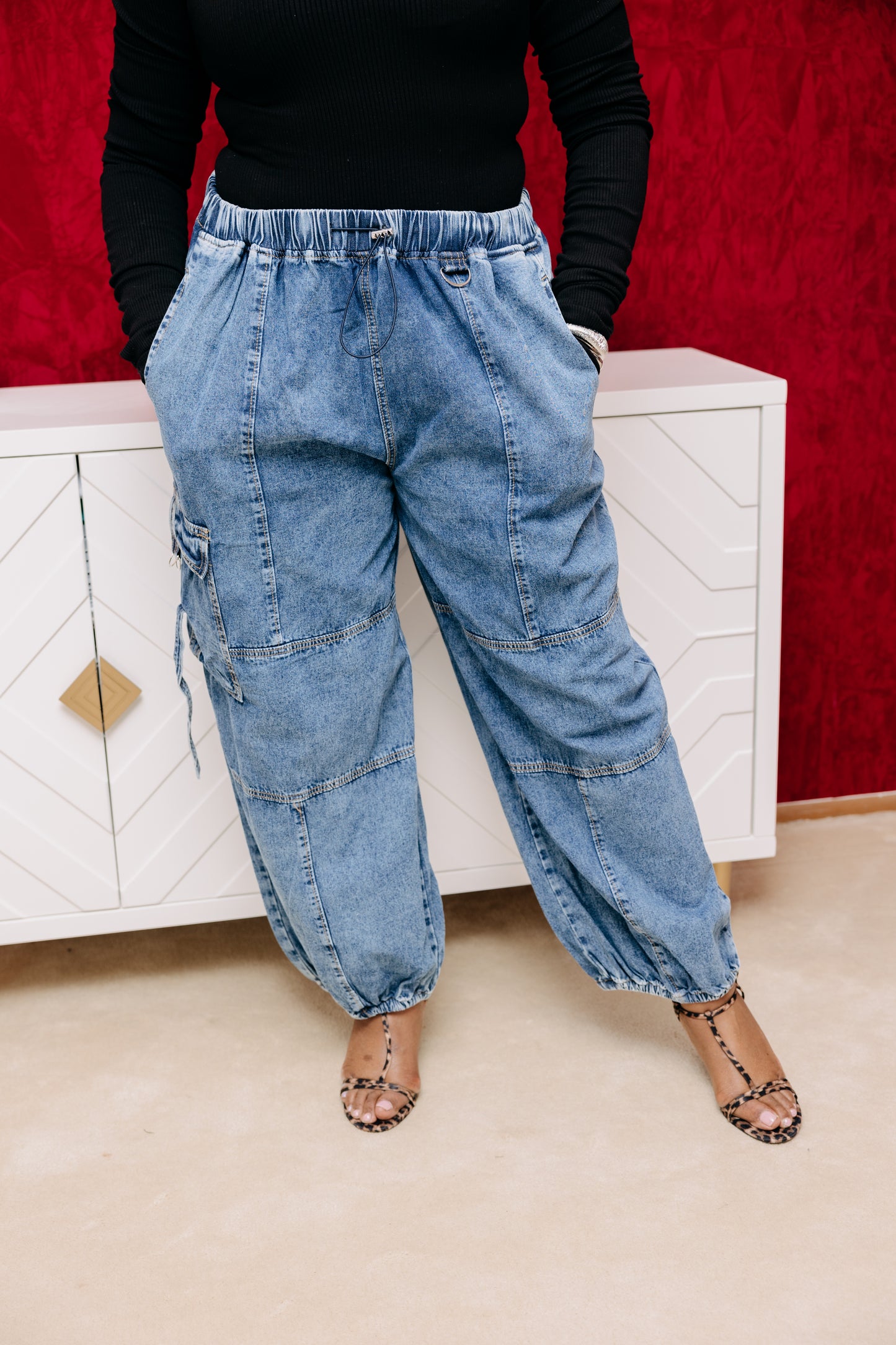 Urban Utility Wide-Leg Jeans