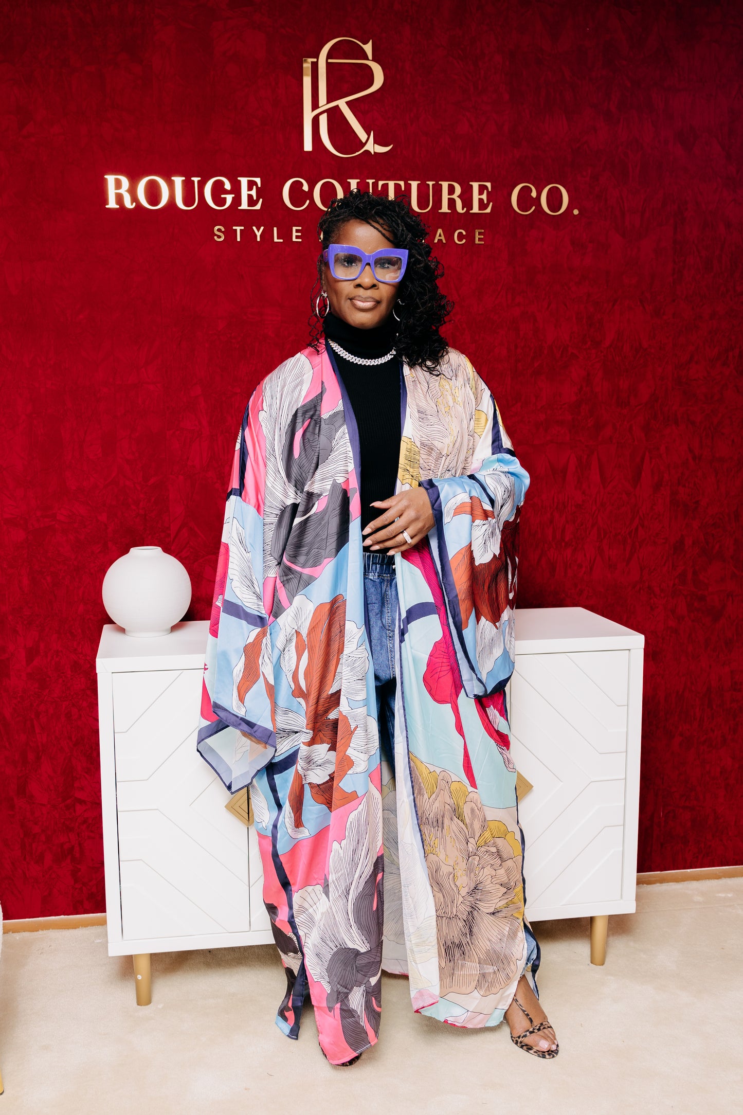 Blossom Elegance Kimono Wrap