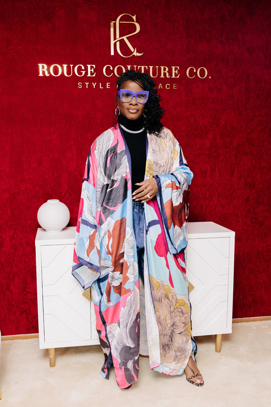 Blossom Elegance Kimono Wrap