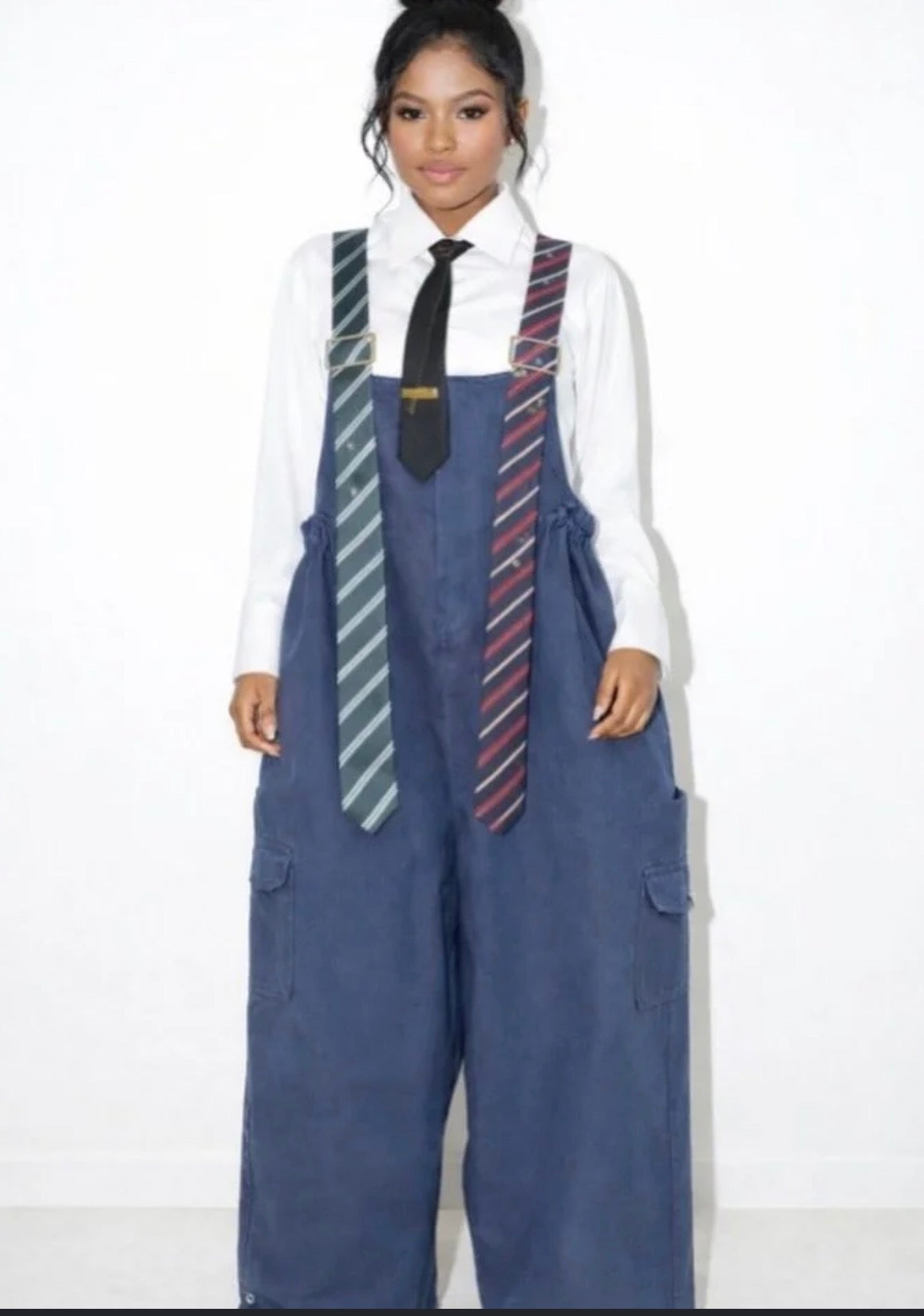 London Executive Tie Strap Jumpsuit