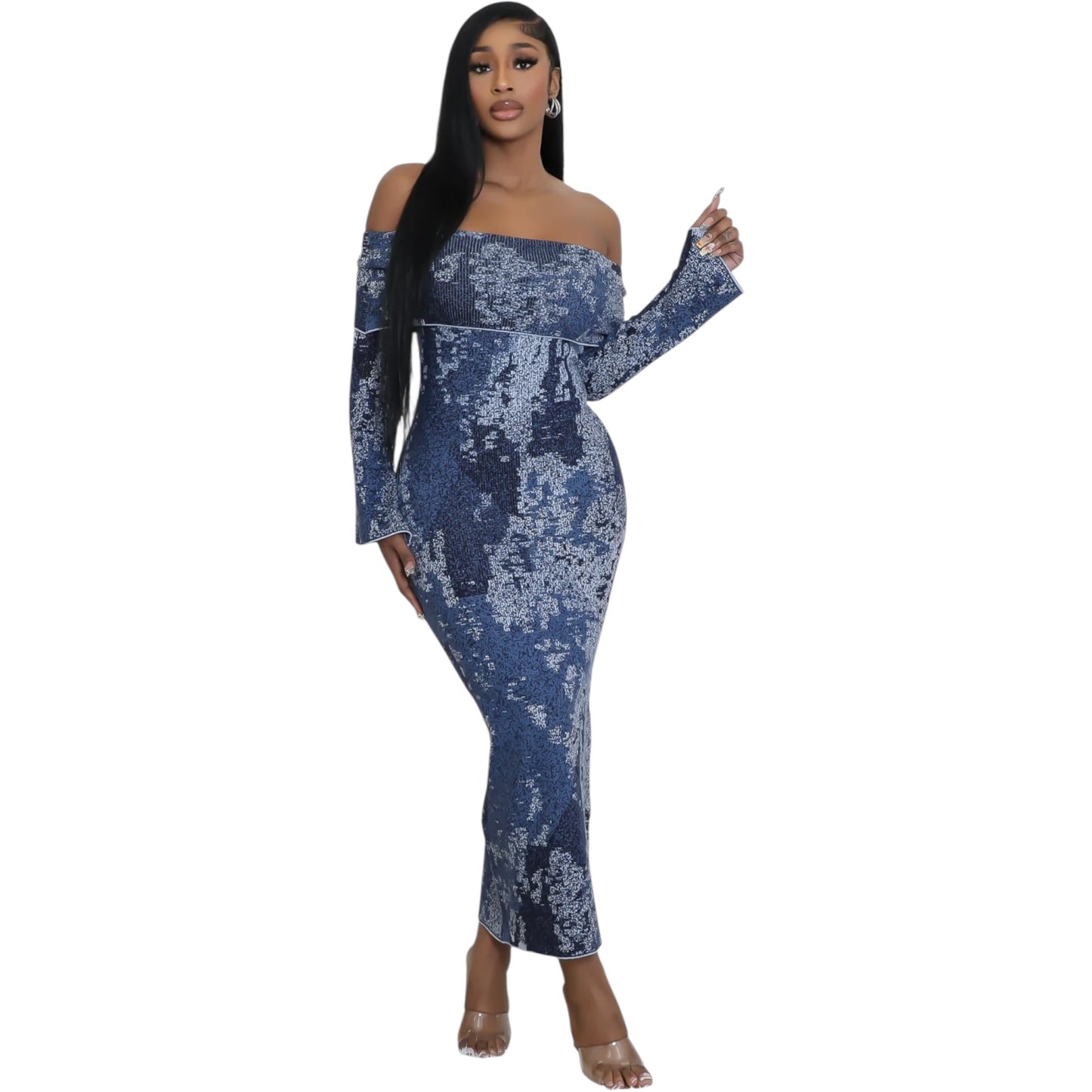 Sapphire Romance Dress