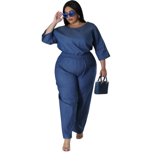 Azure Luxe Lounge Set