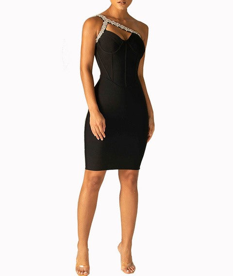 The Rebel Bandage Dress Small / Black The Rebel Bandage Dress Small / Black